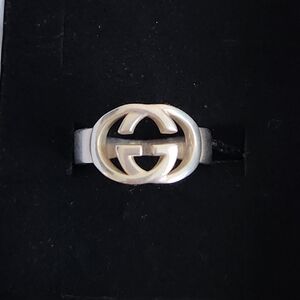 Gucci Interlocking GG 925 Silver Ring
